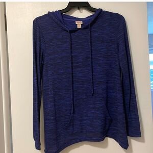 Mossimo Supply Co. Indigo Hooded Top